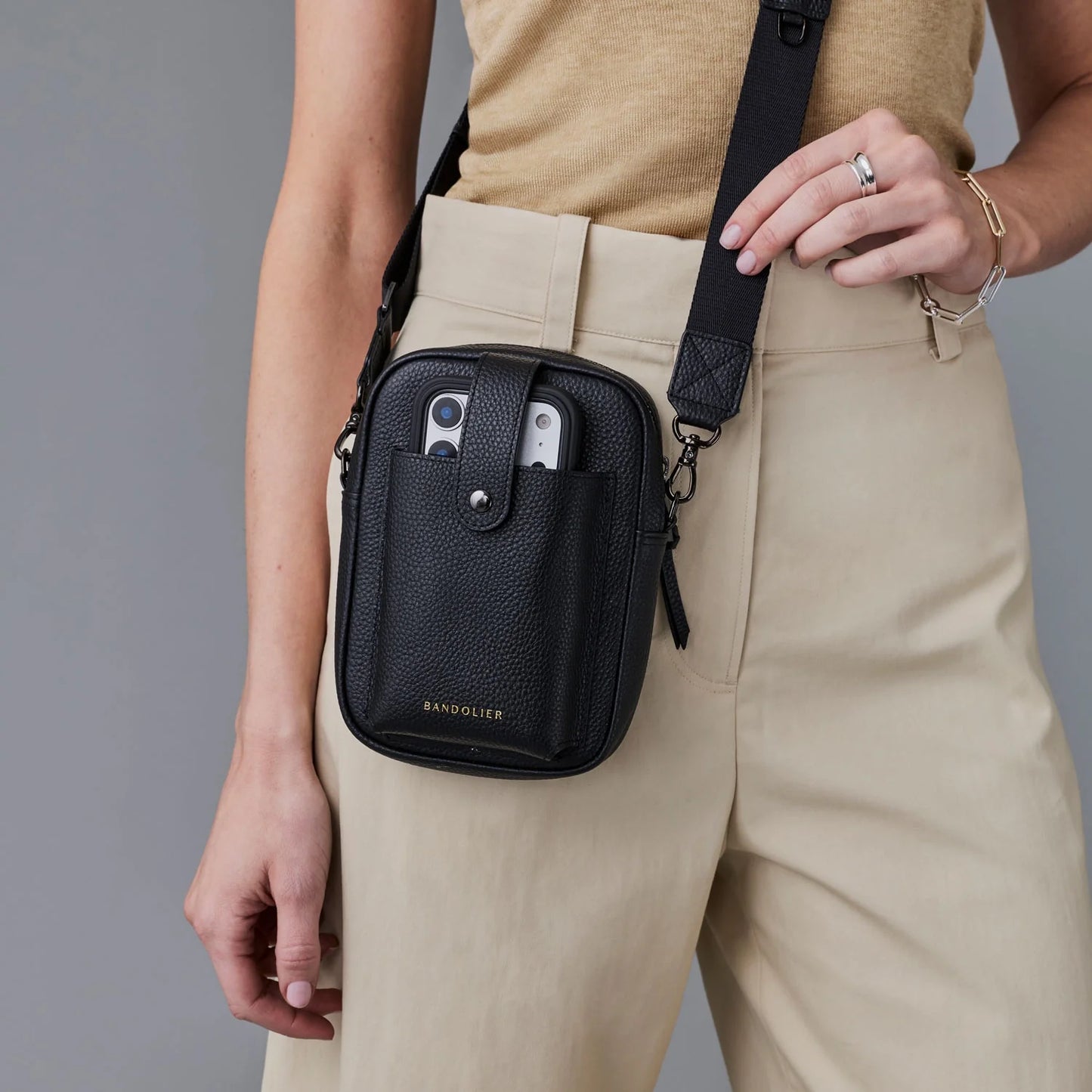 Dillon Bag - Black/Pewter
