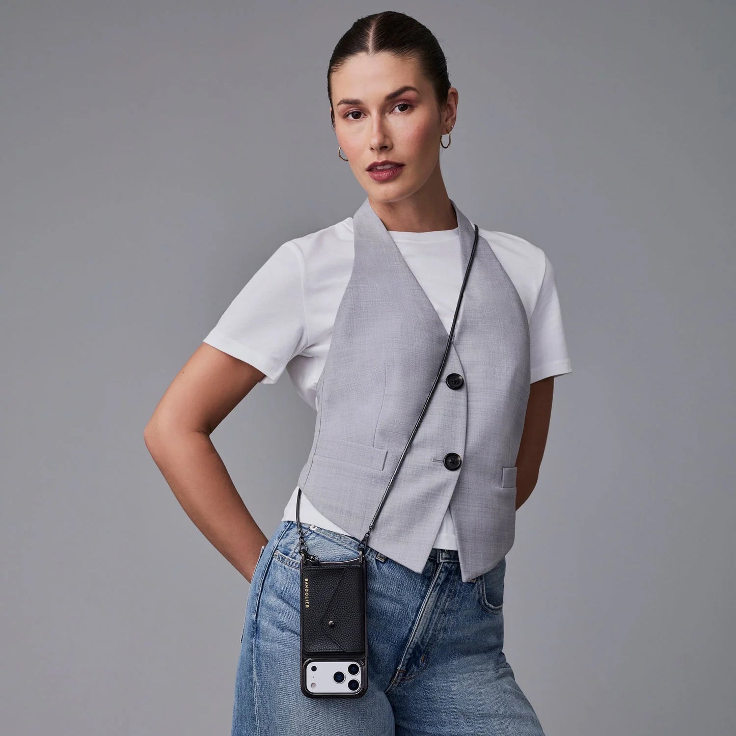 Belinda Strap - Pewter/Pewter