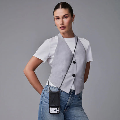 Belinda Strap - Pewter/Pewter