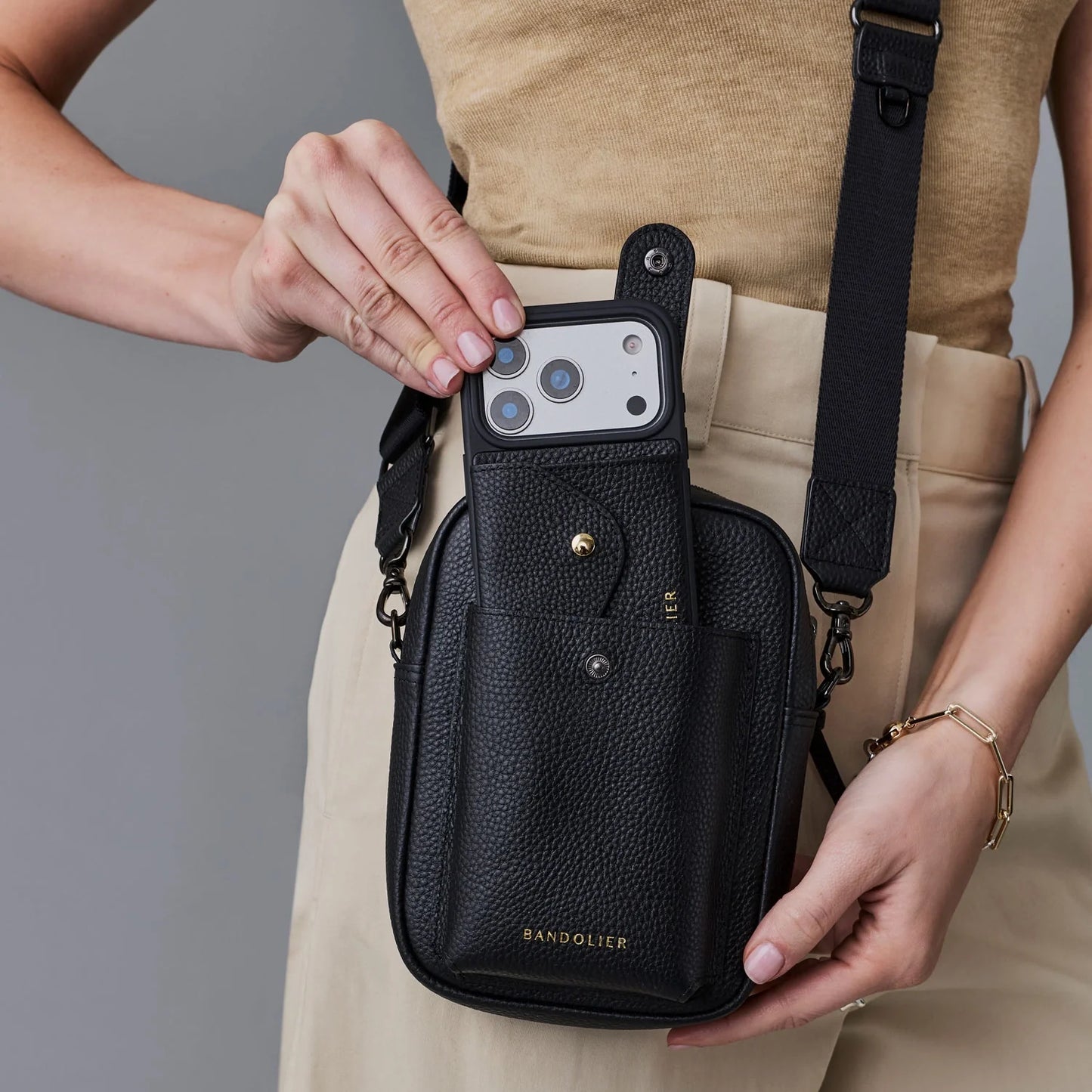 Dillon Bag - Black/Pewter