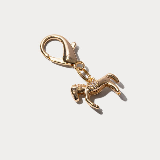 Horse Charm - Gold/Gold