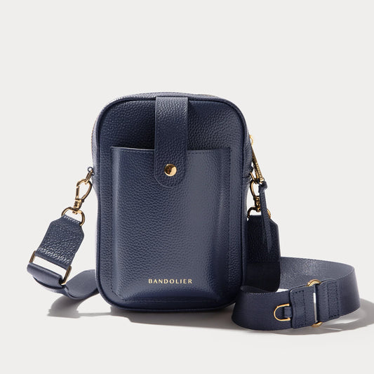 Dillon Bag - Navy/Gold