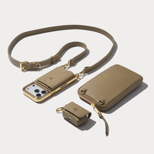 Remi Magnet Essentials Set - Khaki/Chrome Gold