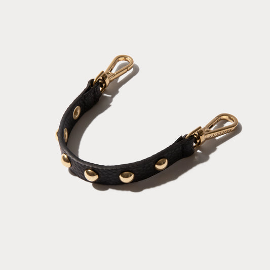 Annie Wristlet - Black/Gold