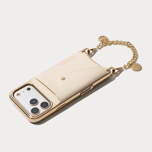 Maya - Ivory/Chrome Gold