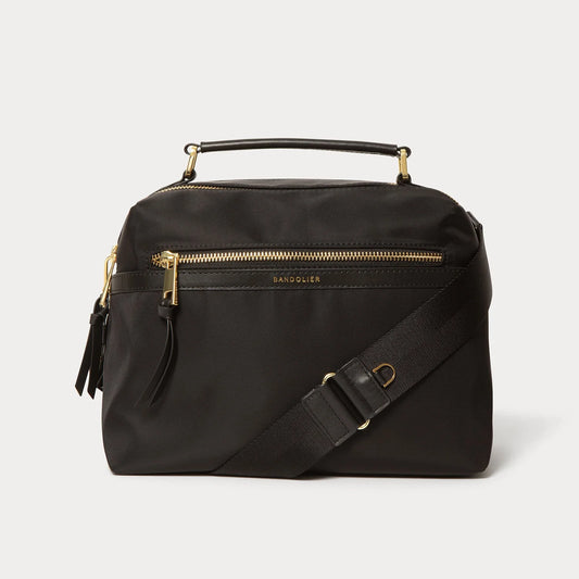 Sylvie Nylon Bag - Black/Gold