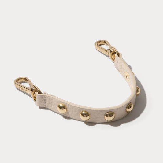 Annie Wristlet - Ivory/Gold