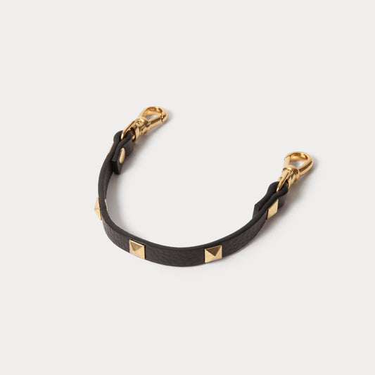 Sarah Wristlet - Black/Gold