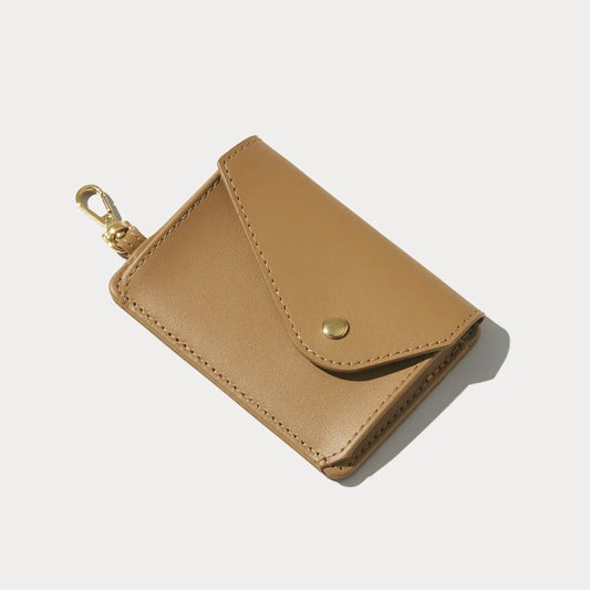 Add-On Magnet Wallet - Tan/Gold