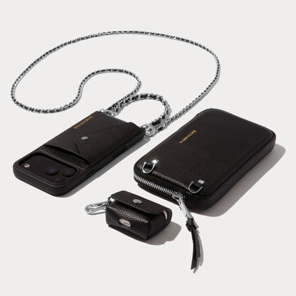 Lily Essentials Set - Black/Silver