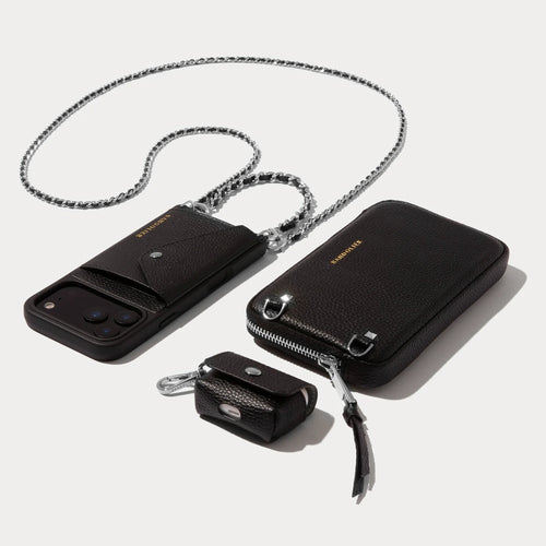Lily Essentials Set - Black/Silver