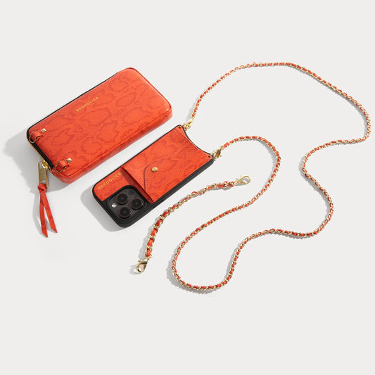 Lily Expanded Set - Orange Snake/Gold