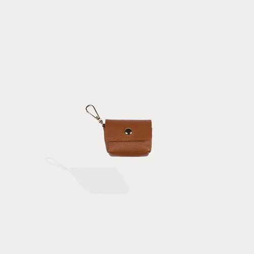 Avery AirPod Clip-On Pouch - Sienna/Gold