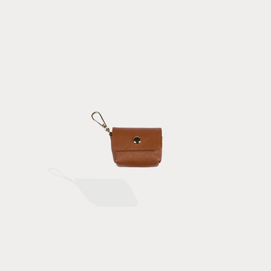 Avery AirPod Clip-On Pouch - Sienna/Gold