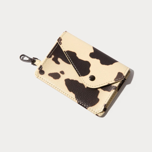 Add-On Magnet Wallet - Spotted Hide/Pewter