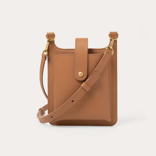 Parker Phone Bag - Fawn/Gold