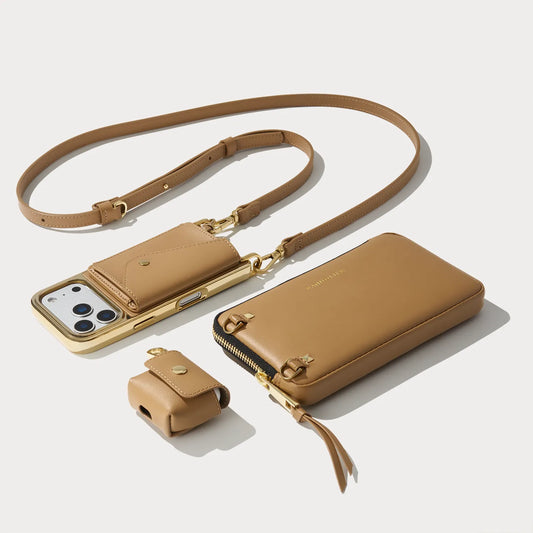 Remi Magnet Essentials Set - Tan/Chrome Gold