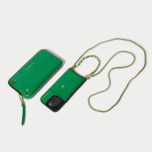 Lily Expanded Set - Green Snake/Gold