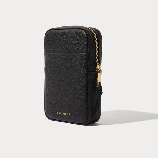 Large Expanded Pouch - Black/Gold