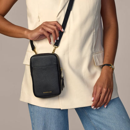 Large Expanded Pouch Set - Black/Gold