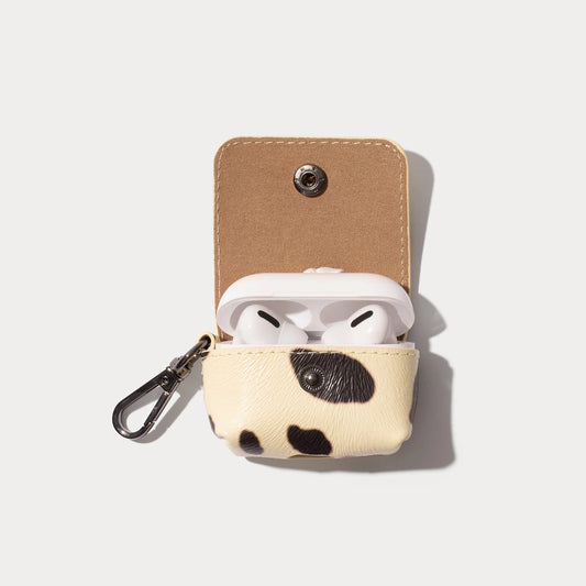 Avery AirPods Clip-On Pouch  - Spotted Hide/Pewter