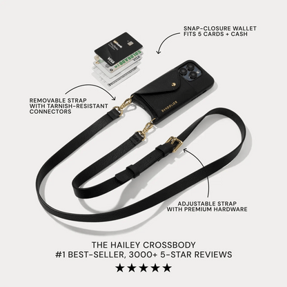 Large Expanded Pouch Set - Black/Gold
