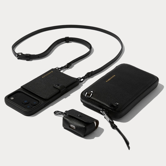 Mila Essentials Set - Black/Pewter