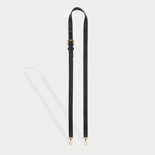 Hailey Strap Only - Black/Gold